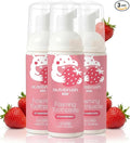 Autobrush Fluoride Foaming Toothpaste for Kids, Strawberry Flavor, Whitening & Deep Cleaning, Travel Friendly, Anti-Cavity (Pack of 3)