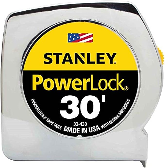 Stanley PowerLock Tape Measure (Carton of 4, 30-Foot)