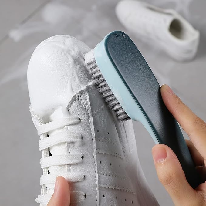 1pc Shoe Cleaning Brush Plastic Clothes Scrubbing Household Tool Supplies
