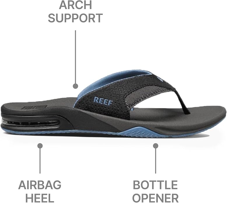 REEF Men's Fanning Bottle Opener Flip Flops