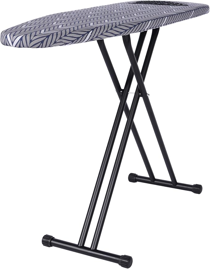 veiox Ironing Board Full Size,Extra-Wide Ironing Area 47''x16'' Durable | Sturdy durable structure·Ergonomic height adjustment·Space-saving fold·Premium long-lasting materials·Large 47x16 surface