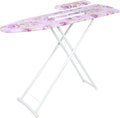 Folding Ironing Board, Extra-Wide Adjustable Height Iron Board with Folding Legs, Exquisite Pattern,Smooth Edge,Good Load-Bearing, Non-Slip Iron Board for Home Bathroom (42.13" x 30.71" x 11.81")