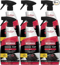 Weiman 6-Pack Cooktop Cleaning Spray – Cooktop & Oven Cleaner for Streak & Residue Free - Non-Abrasive Degreaser Safe for Glass & Ceramic