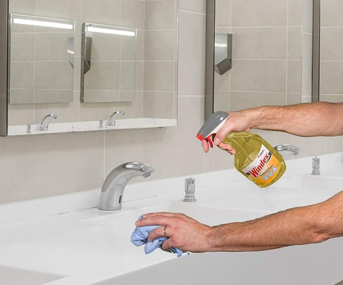 SC Johnson Professional Windex Disinfectant Surface Cleaner 32oz, 32 Fl Ounce