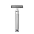 Edwin Jagger Double Edge Safety Razor With Long Handle (Blue) (Barley)