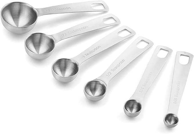 Stainless Steel Measuring Cups & Spoons