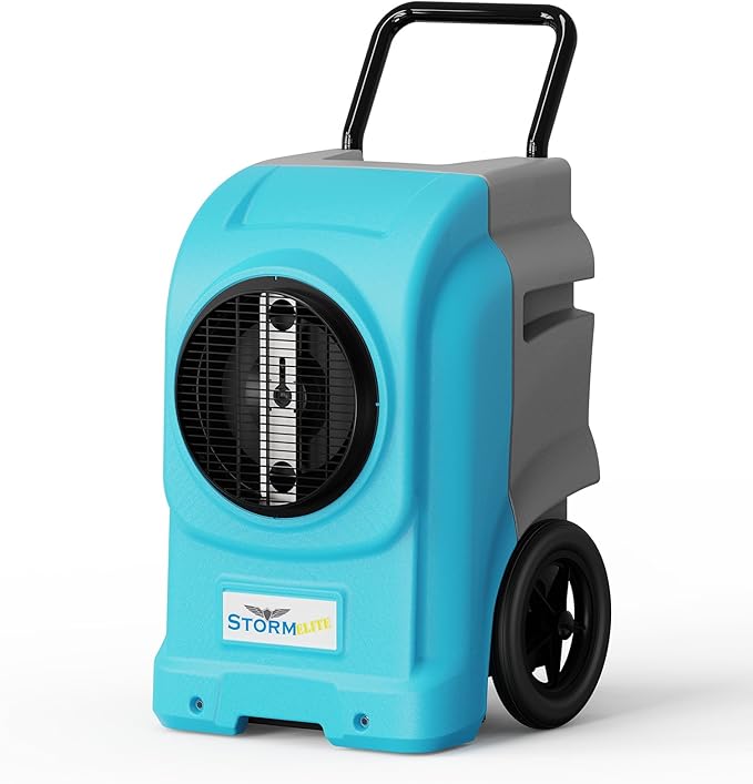 ALORAIR 270 PPD LGR Commercial Dehumidifier with Pump & Drain Hose, Portable Industrial Dehumidifiers with Wheels for Water Damage Restore, Basement, Garage, 6 Years Warranty