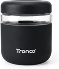 Tronco 32 oz Glass Food Storage & Lunch Bowl Containers with Airtight Lids | Leak & Spill Proof Meal Prep Container & Food Storage Jar for Lunch, Salad, Oats, Soup, BPA-Free, Microwave & Dishwasher Safe