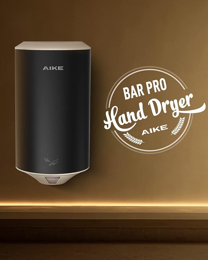 AIKE Air Focus Compact Hand Dryer UL Listed 120V 1350W Dark Beer Custom