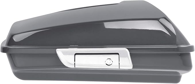 Gunship Gray ABS 5.5" Razor Trunk Fit For Harley 2014-2025 Touring CVO Road King Street Glide Electra Glide Ultra Limited Pack