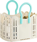 Collapsing Laundry Basket Pliable Obstruct For College Dormitory Space Saving Plan Permanent PRESENTATION Ventilated Net Thin Transportable Student Laundry Solution