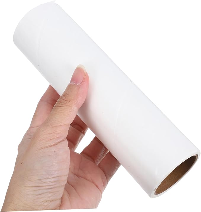 10rolls Extra Sticky Lint Roller Refills Inner Diameter Pet Hair Remover for Clothes Upholstery Furniture Cleaning Easy to Handle