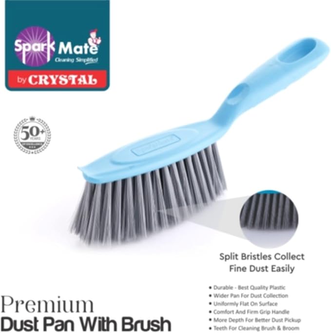 Premium Dust Pan with Brush