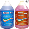 Quality Chemical Heavy Duty Liquid Alkaline Commercial Dishwasher Detergent (1 Gallon) - Rinse All/Commercial Industrial Grade Rinse Aid/Dishwasher Rinse Aid, heat and cool dry Finish (1 Gallon)