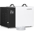 Waykar 158 Pint Crawl Space Dehumidifier with Pump & Drain Hose for Basements, Commercial & Water Damage Spaces up to 7500 Sq. Ft., Compact, Strong Dehumidification, 5-Year Quality Coverage