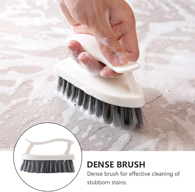2pcs Plastic Scrub Brush Laundry Cleaning Brush Kitchen Brush Shoes Scrub Brush Scrubber for Home Use Brushes