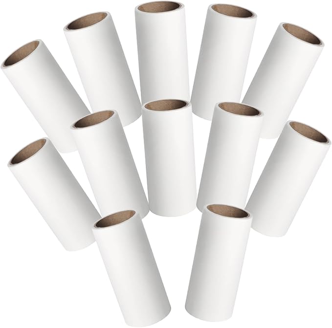 TOYANDONA 12pcs Multifunctional Fur Practical Household Lint Roller for Pet and Lint Easy to Use Compact and Portable for Home and Travel Cleaning