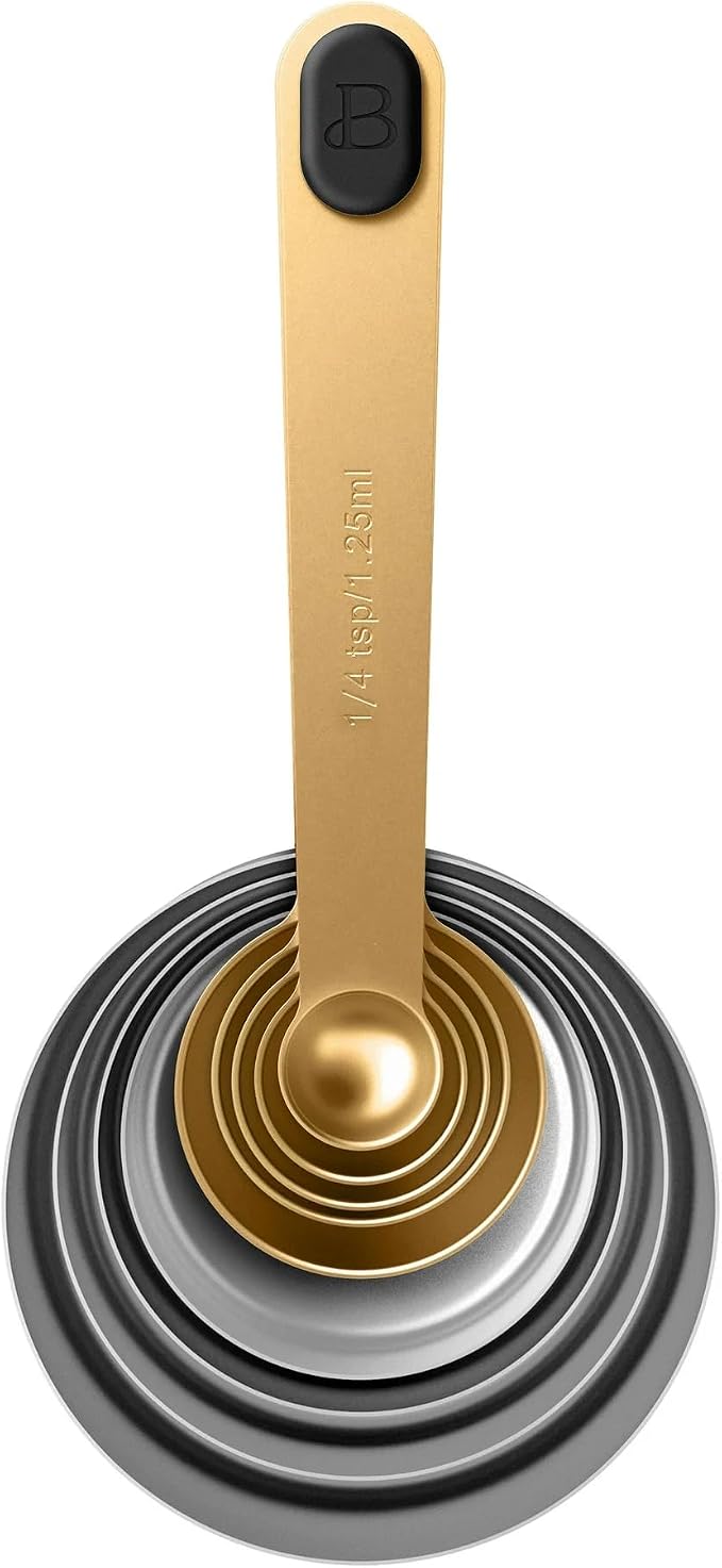 14 Piece Mixing Bowl and Measuring Set, Nesting Kitchen Prep Set with Measuring Cups Spoons Whisk Spatula, BPA Free Dishwasher Safe Baking Set