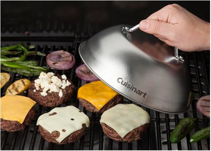 Cuisinart Melting Dome and Smashed Burger Kit