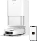 DREAME L40 Ultra Gen 2 Robot Vacuum and Mop with 25,000Pa Suction, Extendable Side Brush and Mop, All-in-One Self-Emptying & Cleaning Dock, Voice & App Control, White