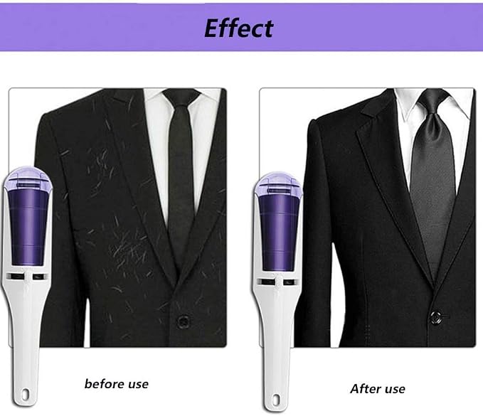 Clothing Electrostatic Brush，Lint Brush Remover Removes Pet Hair Fuz Dust from Clothes Furniture Bedding