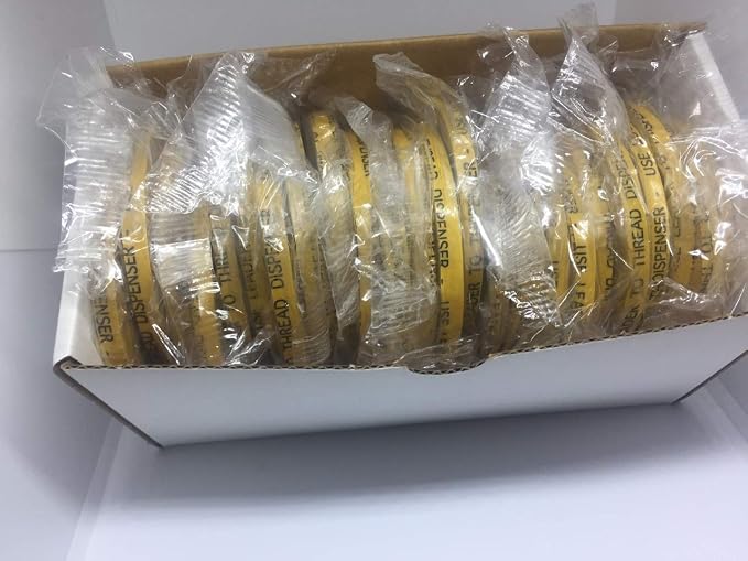 ATG Transfer Gun Double Side Refill Tapes, Reverse Wound Adhesive Transfer Tape Acid Free Gold Paper Liner ATG-7502, 1/4" X 36YD Pack of 3