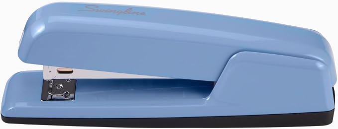Swingline Stapler, 30 Sheet Capacity, 747 Business Stapler, Jam Free, Metal, Electric Blue (74722)