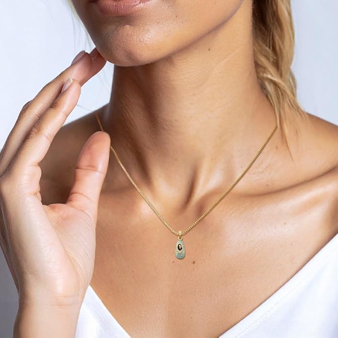 IceCarats 14K Yellow Gold Shoe Bow Pendant Necklace, 20.75mm 0.8 inch | 3d Sculpted, Polished, Solid, Medium
