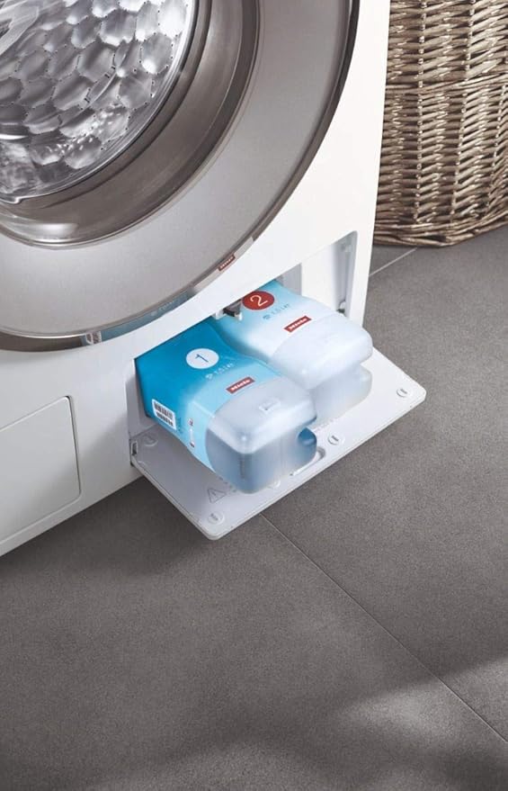 Miele UltraPhase 1 & 2, 2-Component Detergent for Whites/Colors Aqua Fragrance (2, UltraPhase 1 & 2)