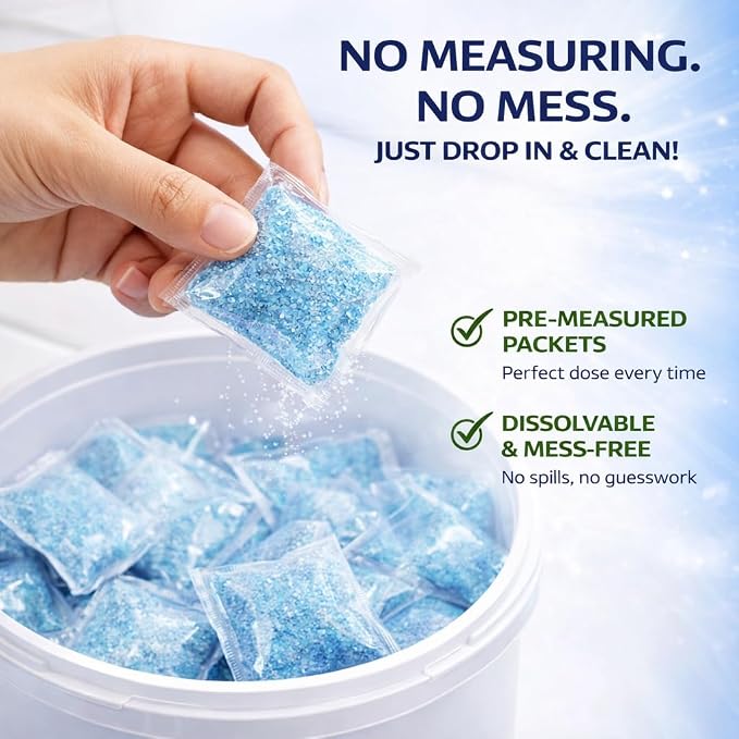 Diversey Crew CBD540731 Crew Easy Pak, Pleasant Scent, 6.3 lb Packet, 2/CT