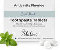 Fluoride Toothpaste Tablets with nHAp, Cool Mint, 1-Month Refill
