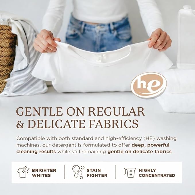 Tyler Candle Wash Laundry Detergent - High Maintenance 128 Fl oz/with Dryer Sachet Single Pouch xl