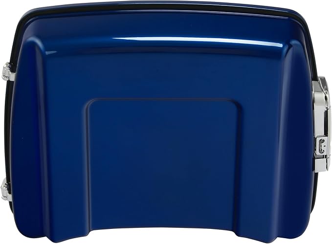 5.5" Razor Motorcycle Trunk W/Latch Key Fit For Harley 2014-2025 Touring CVO Road King Street Glide Electra Glide Ultra Limited Pack Superior Blue