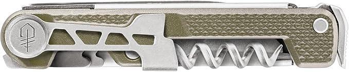 Gerber Gear Armbar Cork Pocket Knife EDC Multitool with Blade, Pry Bar, and Hammer for Camping, Gold