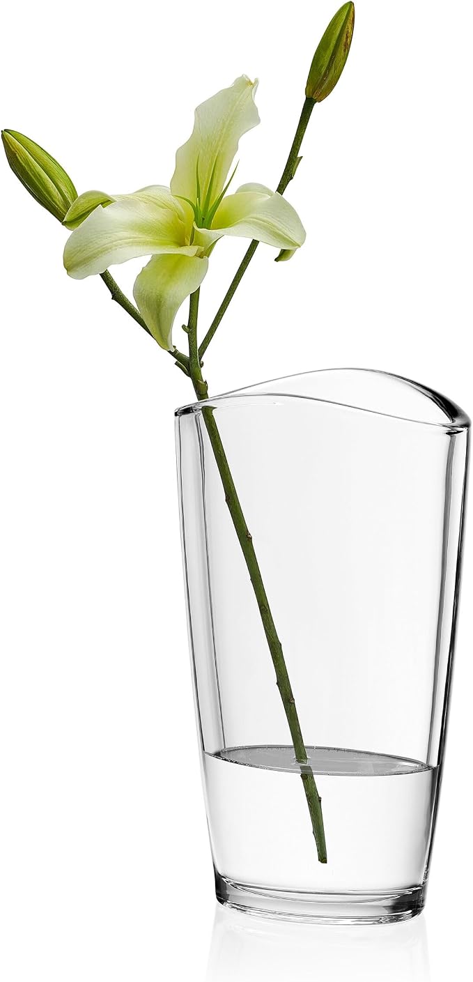 Mikasa Alister Crystal Flower Vase, 11.75 inch