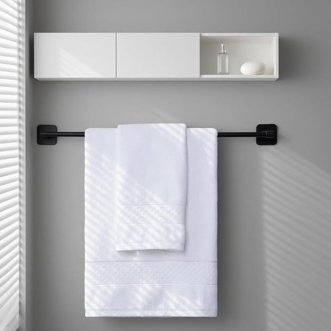 COZYART Bath Towel Set 6 PCS, Luxury White 100% Turkish Cotton 650GSM | Soft Absorbent Quick Dry, OEKO‑Tex 100 Cert. Zero Twist Ring Spun Cotton, Plush Fluffy, Breathable Hotel Quality Towels Set