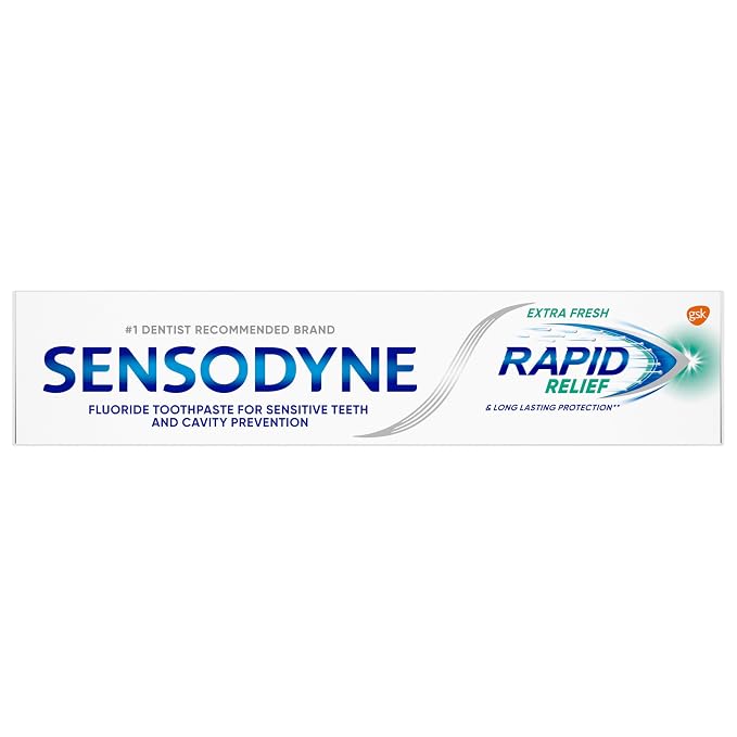 Sensodyne Complete Protection Sensitive Toothpaste for Gingivitis, Sensitive Teeth Treatment, Extra Fresh - 3.4 Ounces (Pack of 12)