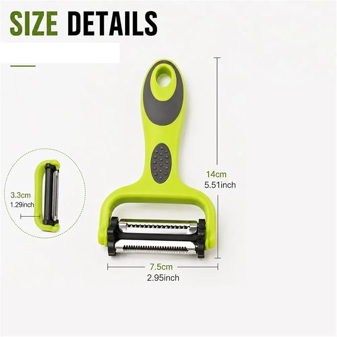 Fit for 3 in 1 Vegetable Peeler Slicer Grater - Multifunctional Kitchen | 1Pc