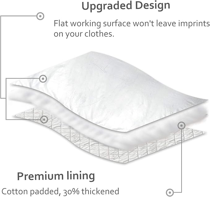Ironing Mat,Thickened (32x55 inch) Ironing Blanket Ironing Pad | Double-Side Using Heat Resistant Pad Extra Extra Large Ironing Mat for Table Top,Countertop,Etc.