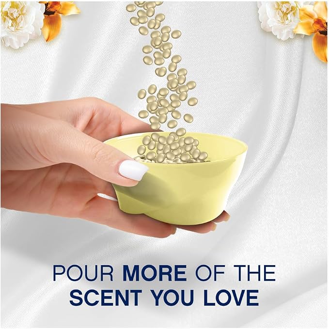 Lenor In-Wash Laundry Scent Booster Beads, 570g, Gold Orchid, A Boost Of Freshness For Up To 12 Weeks In Storage