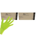 1st Choice Green 6 mil Nitrile Disposable Gloves Diamond Grip XXL 2000 | Bulk Purchasing Options, Medium Duty Gloves for Mechanics, Business, and Household Tasks, Food Safe and Chemical Resistant