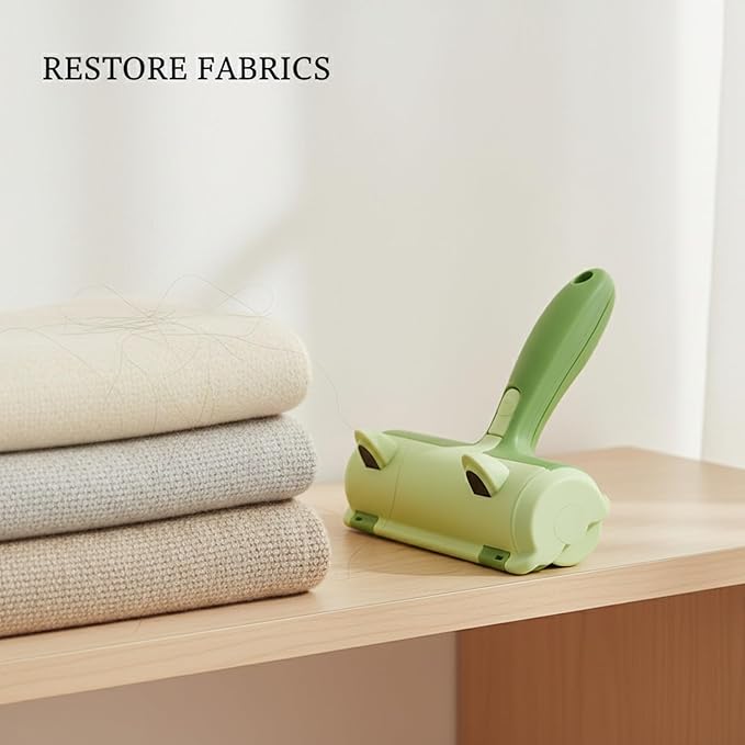Reusable Lint Remover Brush for Furniture, Carpet & Car Seats - Mechanical Cleaning Tool with Durable PP Handle