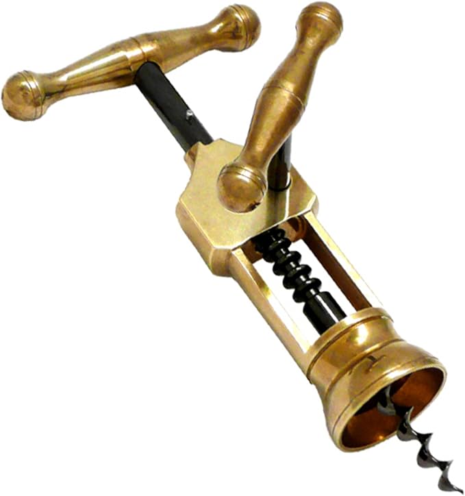 King Corkscrew Solid Brass