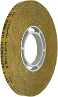 ATG Transfer Gun Double Side Refill Tapes, Reverse Wound Adhesive Transfer Tape Acid Free Gold Paper Liner ATG-7502, 1/4" X 36YD X Pack of 6