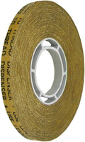 ATG Transfer Gun Double Side Refill Tapes, Reverse Wound Adhesive Transfer Tape Acid Free Gold Paper Liner ATG-7502, 3/8" X 36YD Pack of 12