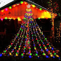 Aokudoni Outdoor Christmas Decorations 12.6 FT Waterfall Christmas Lights