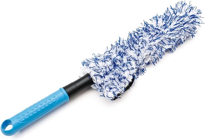 Autofiber Barrel Blade, Microfiber Wheel Brush, Flat Head, Removable Cover and Firm and Bendable