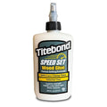 Titebond Speed Set Wood Glue 8 Oz. – Fast-Setting PVA Adhesive with 15-Minute Clamp Time – 4363