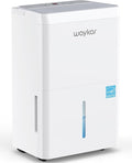 Waykar 6000 Sq.Ft Energy Star Dehumidifier for Basement & Home, 120 Pint/Day with Drain Hose & Tank, Ultra Quiet (40 dB), Smart Auto Comfort Mode