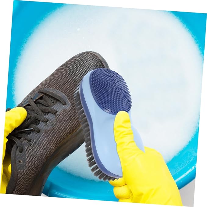 Healeved 10pcs Multi-use Bristle Brush for Laundry Scrub Cleaning Boar Bristle Brush Handheld